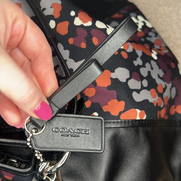 NEW Coach Park Splatter Print Hobo Bag - Picture 8 of 10